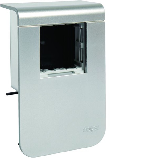 [HAG-SL20080970D1] Support d'appareillage 45x45 pour plinthe SL20080 alu SL20080970D1