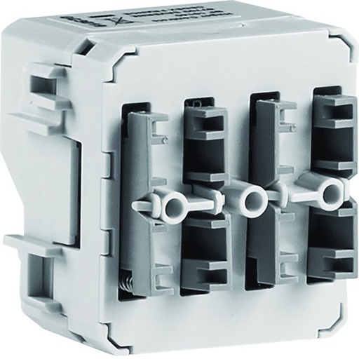 [HAG-WNT332] Cubyko double poussoir KNX filaire 2 entrées, associable, IP55 WNT332