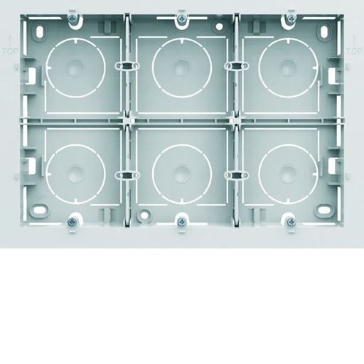 [HAG-WXA686B] Boite saillie gallery 16 modules pure WXA686B