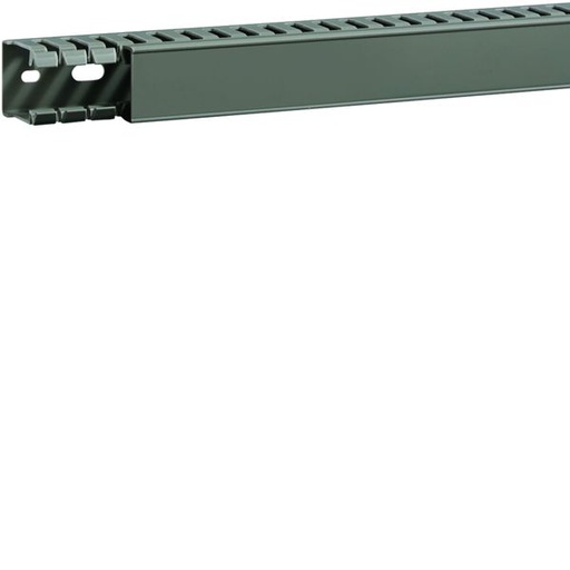 [HAG-BA7A40030] Goulotte de câblage BA7A 40x30mm PVC gris pierre BA7A40030