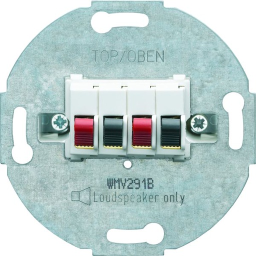 [HAG-WMV291B] 1930 Prise HP double Blanc WMV291B