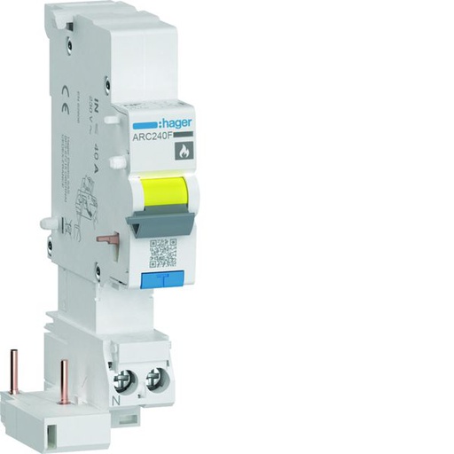 [HAG-ARC240F] Bloc détecteur d'arcs 40A pour disjoncteur 1P+N ARC240F