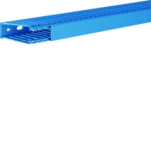 [HAG-BA780025BL] Goulotte de câblage BA7 80x25mm PVC bleu BA780025BL