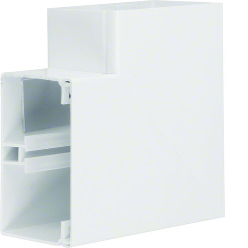 [HAG-FB8013059016] Angle plat lifea pour FB80130 h 130mm x p 82mm 4 agrafes RAL 9016 Pure FB8013059016