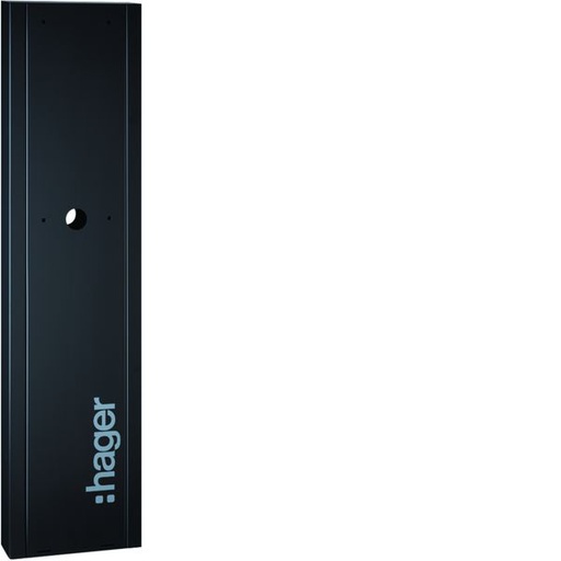 [HAG-XEVA110] Witty accessoire Pied rectangle en acier inoxydable pour une borne de recharge XEVA110