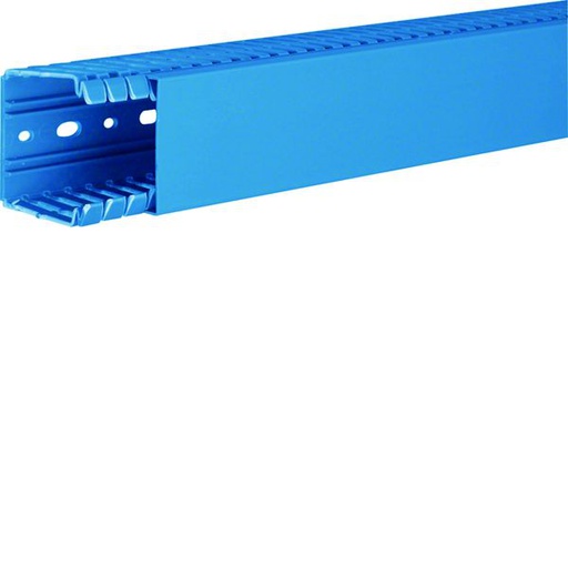[HAG-BA760060BL] Goulotte de câblage complète BA7 prof 60mm l 60mm bleue BA760060BL