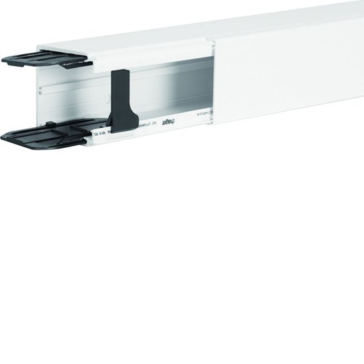 [HAG-LFF6006009016] Goulotte de distribution lifea LFF 60x60mm 1 compartiment PVC Blanc LFF6006009016