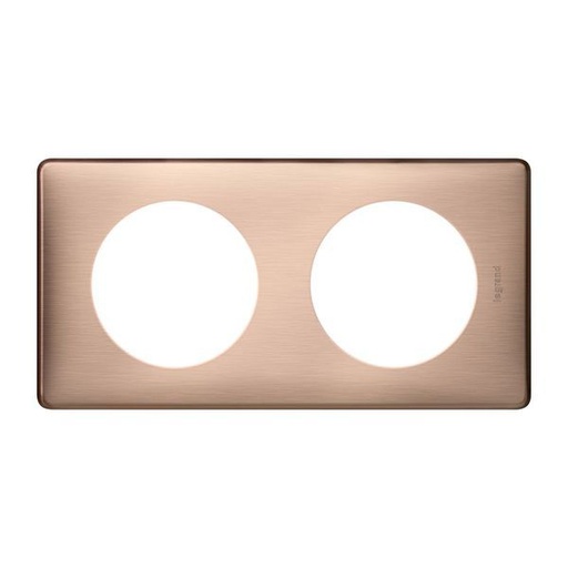 [LEG068992] Plaque Metal 2P Copper legrand 068992