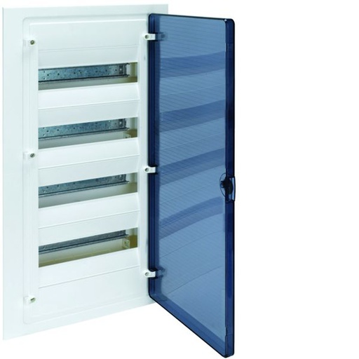 [HAG-VF412TR] Coffret encastré 48 M porte transp. VF412TR