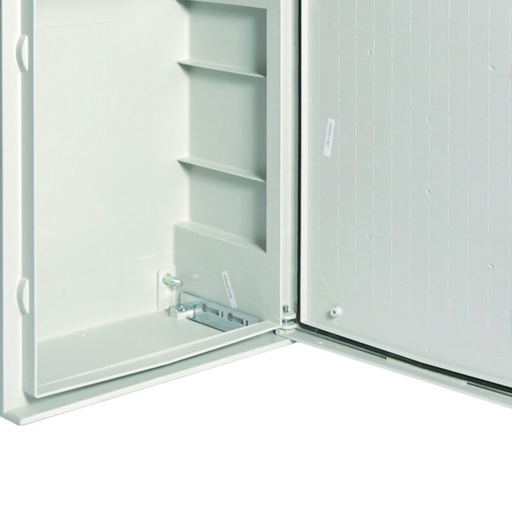 [HAG-FL213B] Coffret polyester porte pleine orion plus IP66 IK10 500x400x200mm Gris clair FL213B