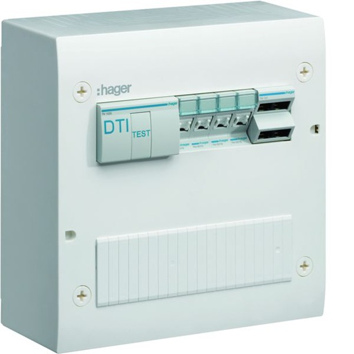 [HAG-TN405] Coffret de communication Gamma+ 4xRJ45 Grade 2TV TN405