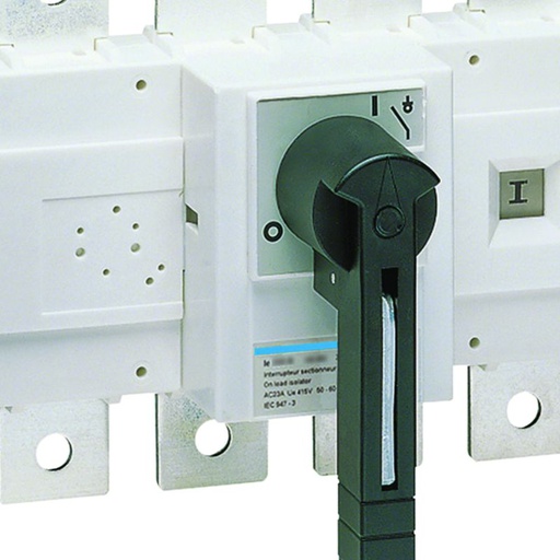 [HAG-HA457] Interrupteur coupure apparente 4P In400A Ue380 - 415Vac Poignée rotative longue HA457
