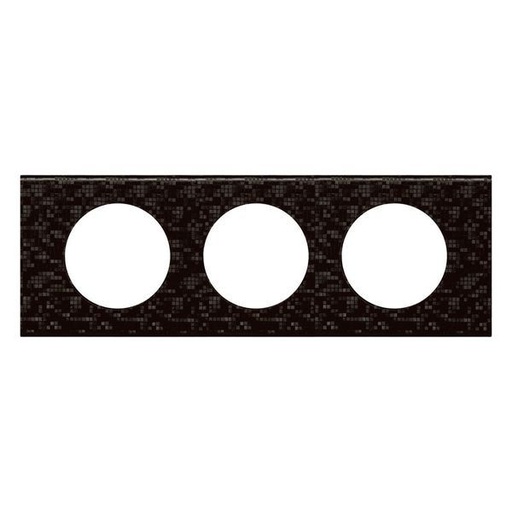 [LEG069453] Plaque Matiere 3P Cuir Pixel legrand 069453
