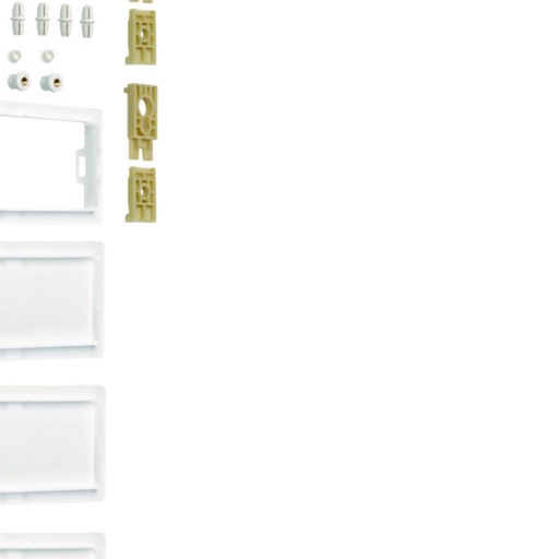 [HAG-FZ444S] Kit d´association univers, vertical, p. armoires 4 travées P:160/205mm, Quickset FZ444S