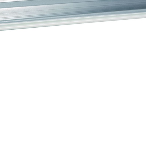 [HAG-GBA500501ALU] Socle pour goulotte queraz h54mm x p54mm L200mm 1 compartiment alu anodisé GBA500501ALU