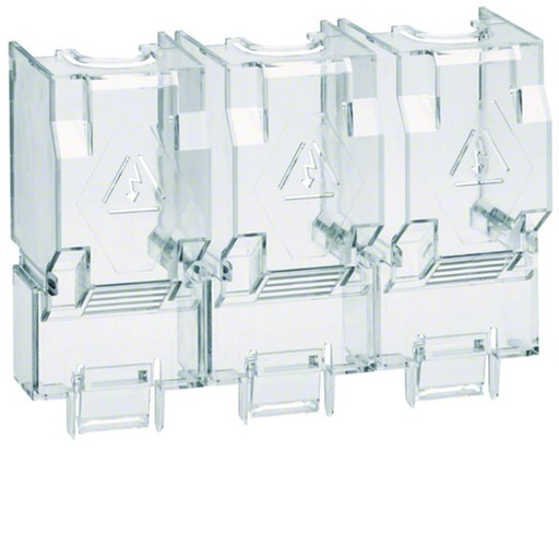 [HAG-HZF204] Capot cache borne 3P interrupteur fusible 200 à 400A HFDxxx HZF204