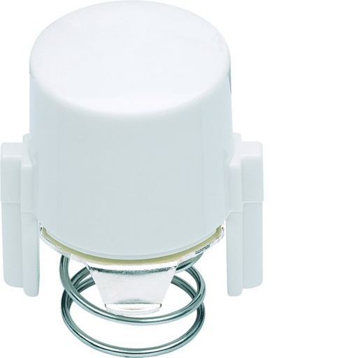 [HAG-WMV783B] 1930 Enjoliveur de poussoir à voyant E10 blanc WMV783B