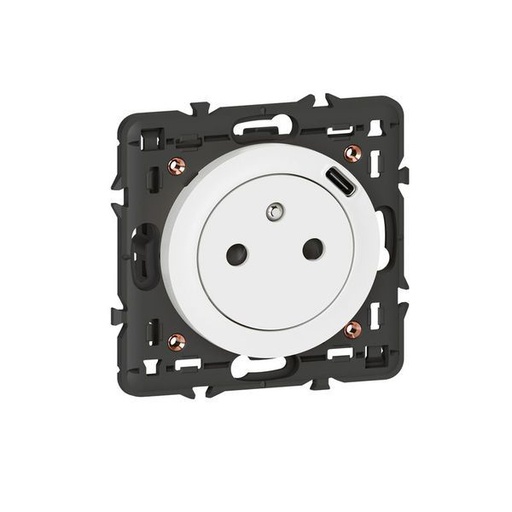 [LEG099520] Prise Surface Céliane Avec Chargeur Typec En Face Avant De L legrand 099520