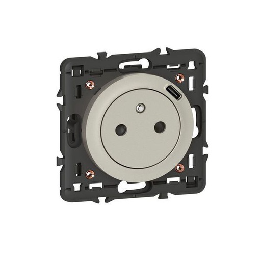 [LEG099530] Prise Surfaces Céliane Avec Chargeur Typec En Face Avant De legrand 099530