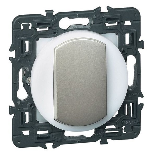 [LEG099769] Inter Couronne Lumin Titane legrand 099769