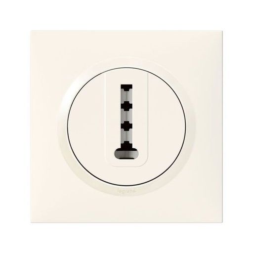[LEG095018] Dooxie Prise Telephone En T Blanc Complet legrand 095018
