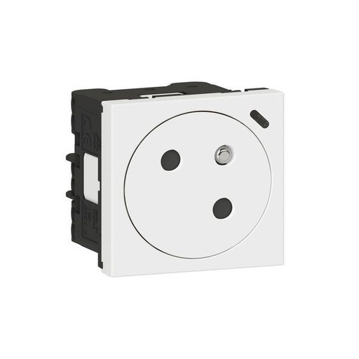 [LEG077125L] 2P+T Mosaic Link 2M Fb Blanc Surface A Voyant legrand 077125L