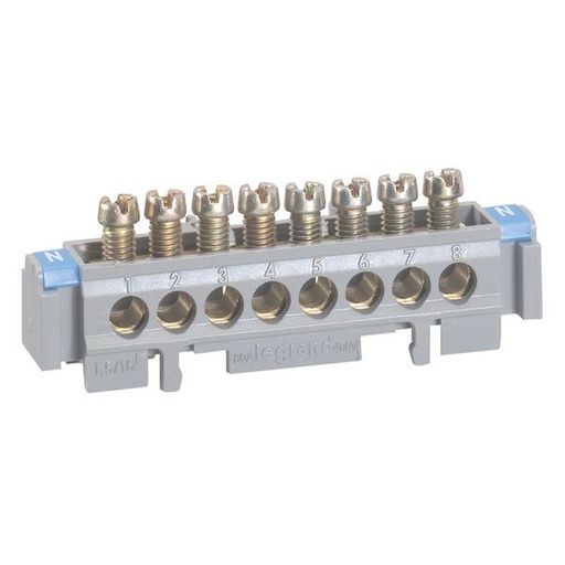[LEG004822] Bornier De Répartition Nu Sur Support 4 Connexions 1,5Mm² À legrand 004822