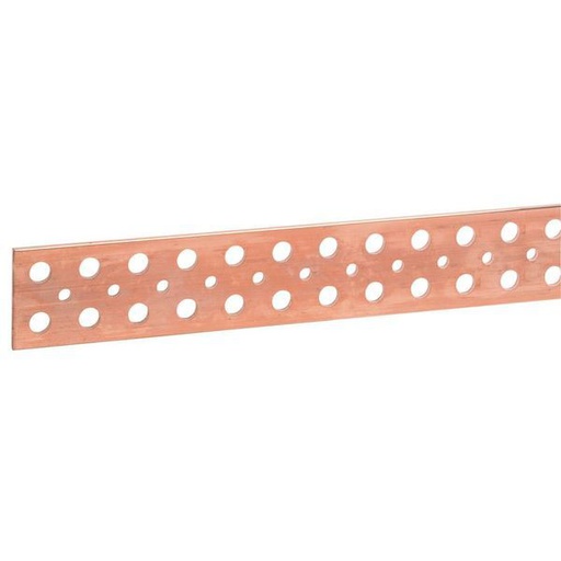 [LEG037446] Barre Cuivre Plate Rigide 100X5Mm 1250/1050A Admissibles - legrand 037446