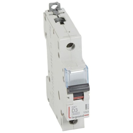 [LEG407951] Dx3 Disjoncteur 1P D3 6000A/10Ka legrand 407951