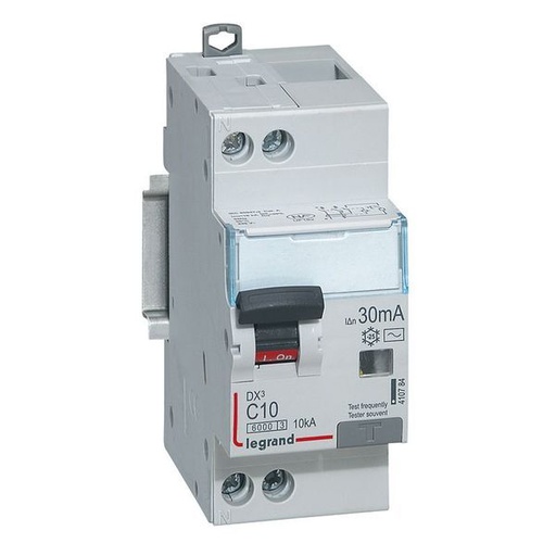 [LEG410784] Disj. Dif Monobloc Dx³6000 10Ka Arrivée Haut/Départ Bas Vis legrand 410784