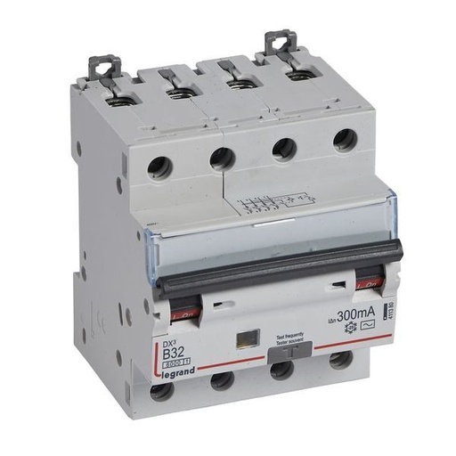 [LEG411380] Disjoncteur Diff Dx³ 6000 -Vis/Vis- 4P 400V~32A Typeac -30 legrand 411380