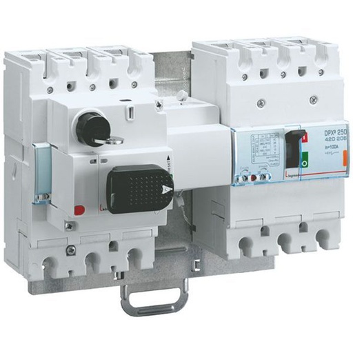 [LEG421058] Platine Pour Montage Sur Rail 2 Dpx³250 Ou Dpx³160 Fixes Inv legrand 421058