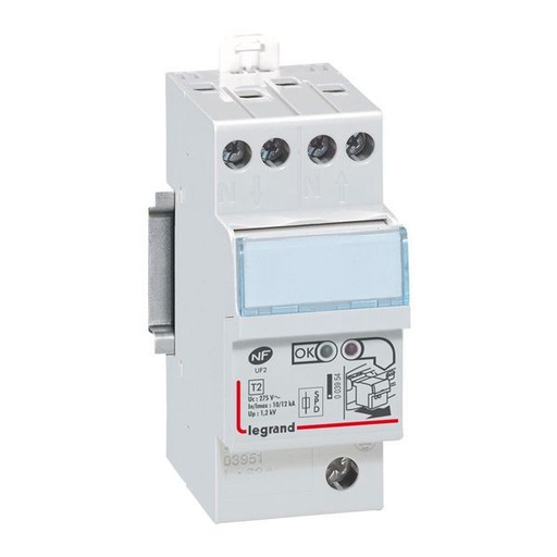 [LEG092766] Parafoudre Pour Logement Avec Protection Intégrée 2 Module legrand 092766