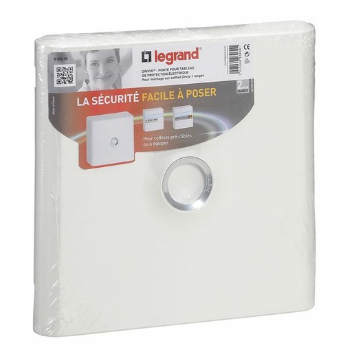 [LEG093030] Porte Pour Coffret Drivia 1 Rangée 13 Modules Blanche legrand 093030