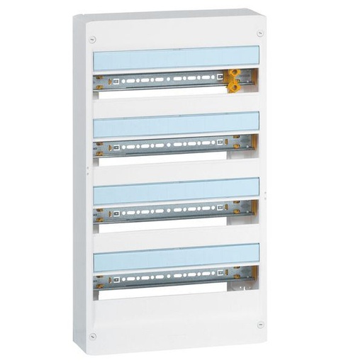 [LEG401224] Coffret Drivia 18 Modules 4 Rangées Ip30 Ik05 Blanc Ral900 legrand 401224