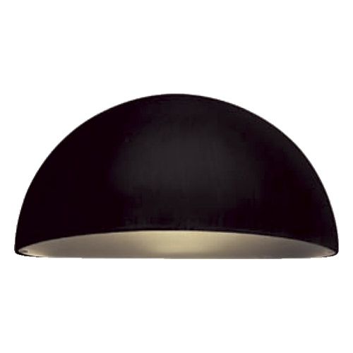 [NOR12-02] Applique E27 60W 230V noir difuseur polycarbonate IP65 CL 1