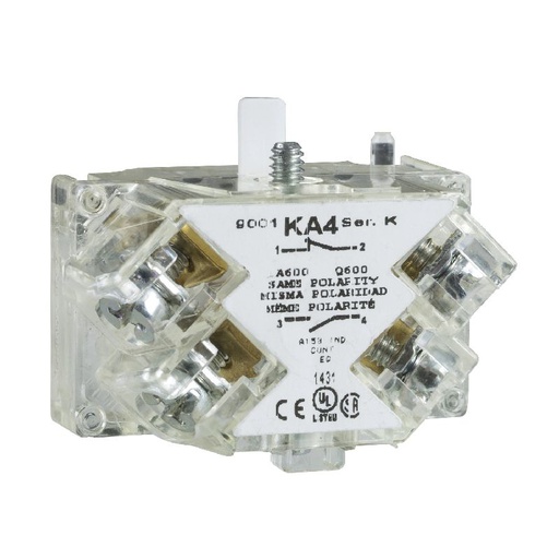 [SCH9001KA4] Harmony 9001K - bloc contact pour bouton - Ø30 - 1 9001KA4