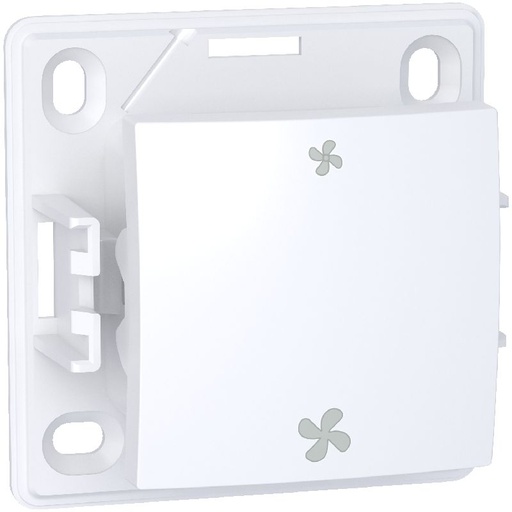 [SCHALB61158P] Alréa, Commande VMC sans position arrêt, blanc pol ALB61158P