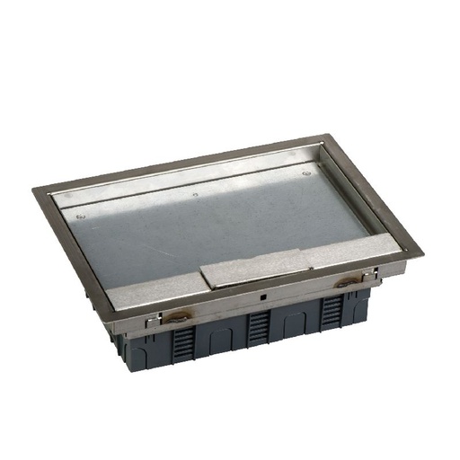 [SCHISM51636] OptiLine 45 - boîte de sol - métal - 6 postes 45x4 ISM51636