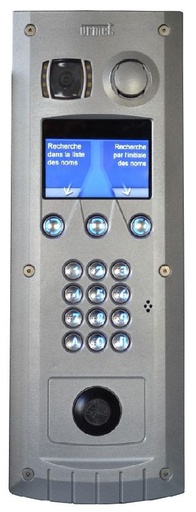 [URMPHBSZG] Plaque Hbs Zamac Gris T25 Urmet PHBSZG