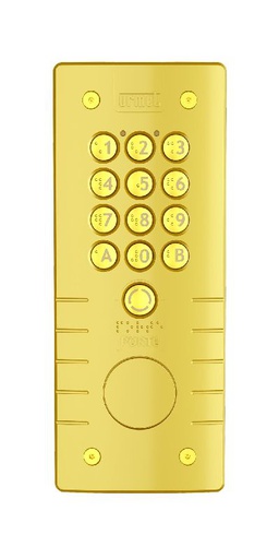 [URMCE20ZC54] Clavier 22 Codes Zamac Champ Urmet CE20ZC54