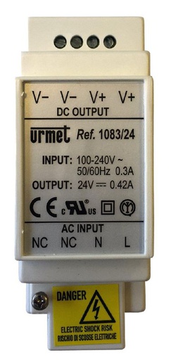 [URM1083/24] Alimentation 24Vcc-0.42A Urmet 1083/24