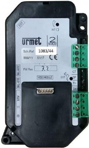 [URM1083/44] 2Voice Digitalisateur Audio Urmet 1083/44