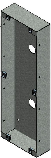 [URMBE83/M] Boitier Metal Plaq D83 Urmet BE83/M