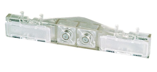 [URMRC41C] Porte Etiq Dble Plaque 655 Urmet RC41C