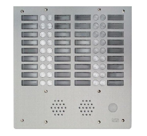 [URM7774/36] Plaque A.V Alu 6Mm 4R 36Bp Urmet 7774/36