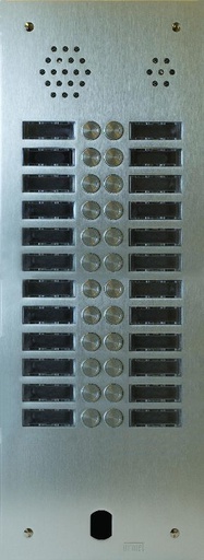 [URMA83/224M] Plaque Audio Alu 2R 24Bp 2Voice Complete Urmet A83/224M