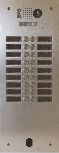 [URMV83/218] Plaque Video Alu 2R 18 Bp 2 Voice Urmet V83/218