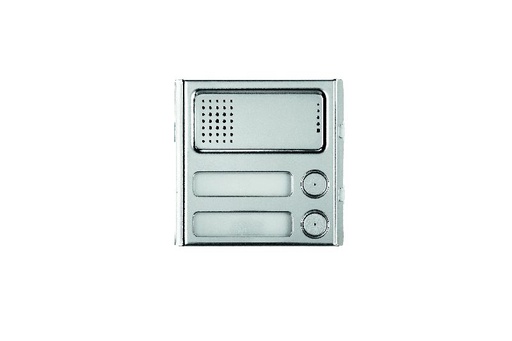 [URM1083/64] 2Voice Mod Audio 2Bp S Steel Urmet 1083/64