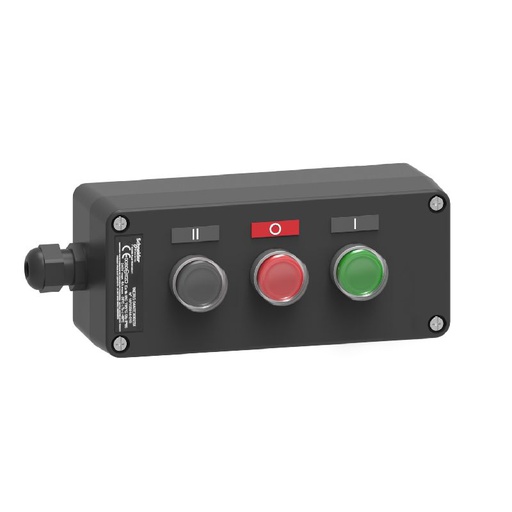 [SCHXAWG310EX] Harmony - Boite a bouton atex en plastique trois b XAWG310EX